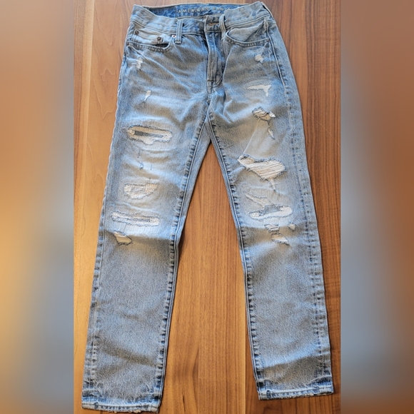 American Eagle Outfitters Denim - AMERICAN EAGLE slim straight jeans size 26x30